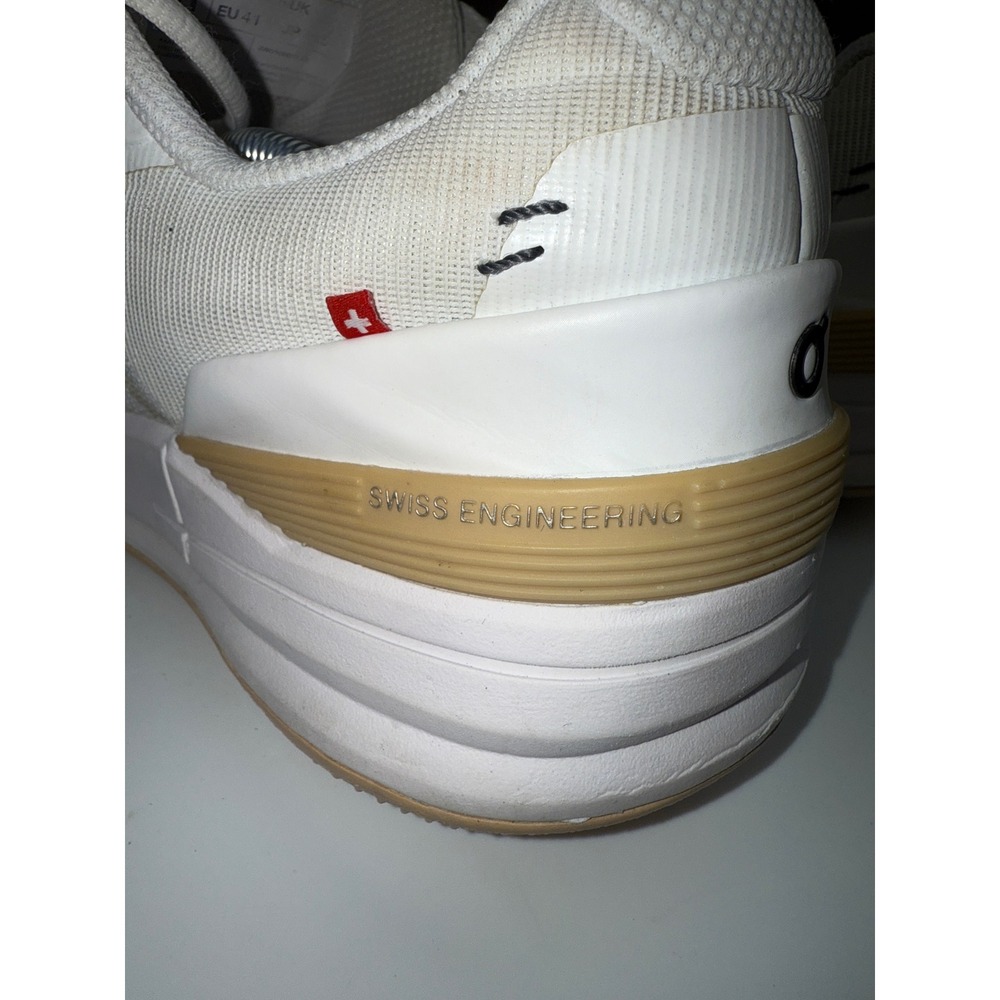 On Roger Pro Cloudswift Athletic Tennis Shoes Womens US 9.5 White - Picture 10 of 16